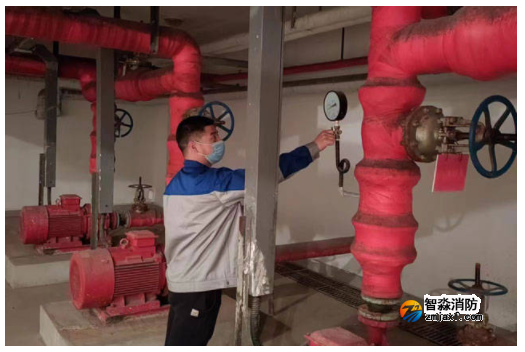 消防水系統維保現場 消防水系統維保現場