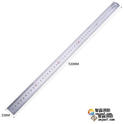 鋼直尺量程50cm;精度:1mm